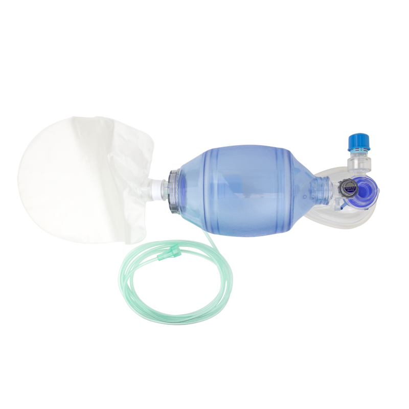 Dynarex Resp-O2 Manual Pulmonary Resuscitator (MPR) Mask, Reservoir Bag
