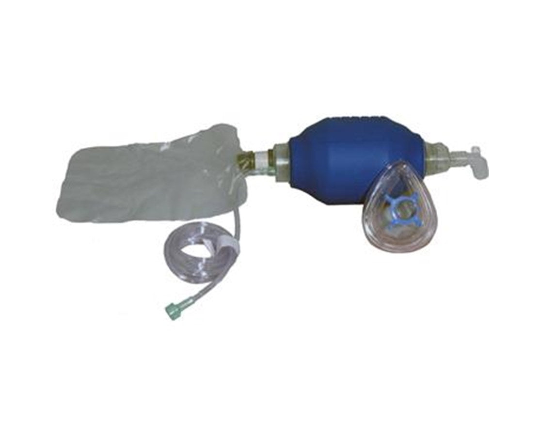 Dynarex Resp-O2 Manual Pulmonary Resusitator (MPR), Mask, Reservoir Bag