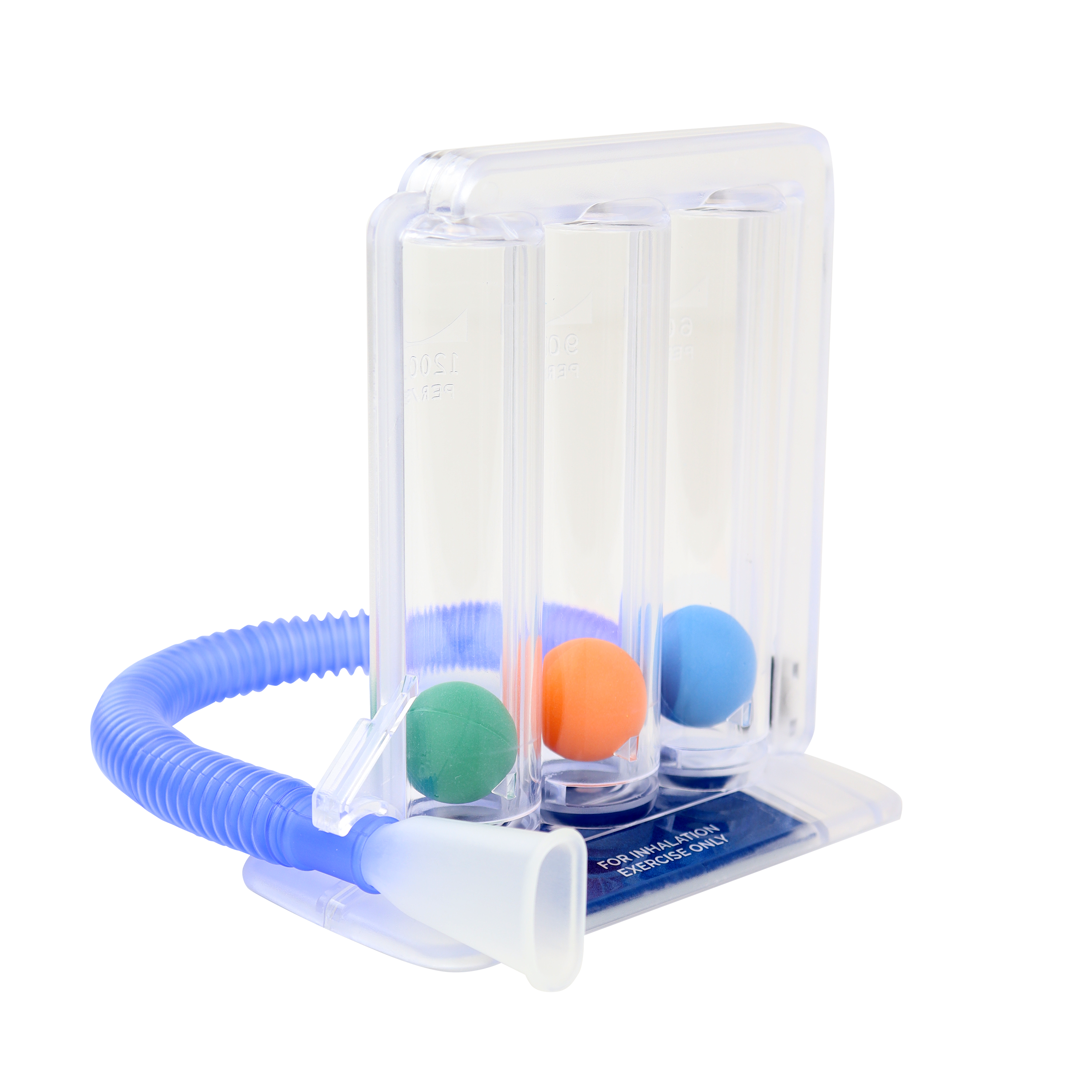 Dynarex Resp-O2 Incentive Spirometer, Tri-flow Chamber