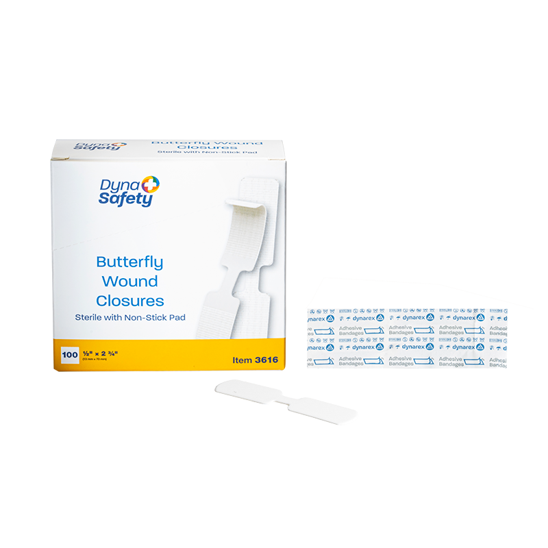 Dynarex Butterfly Wound Closure - Sterile