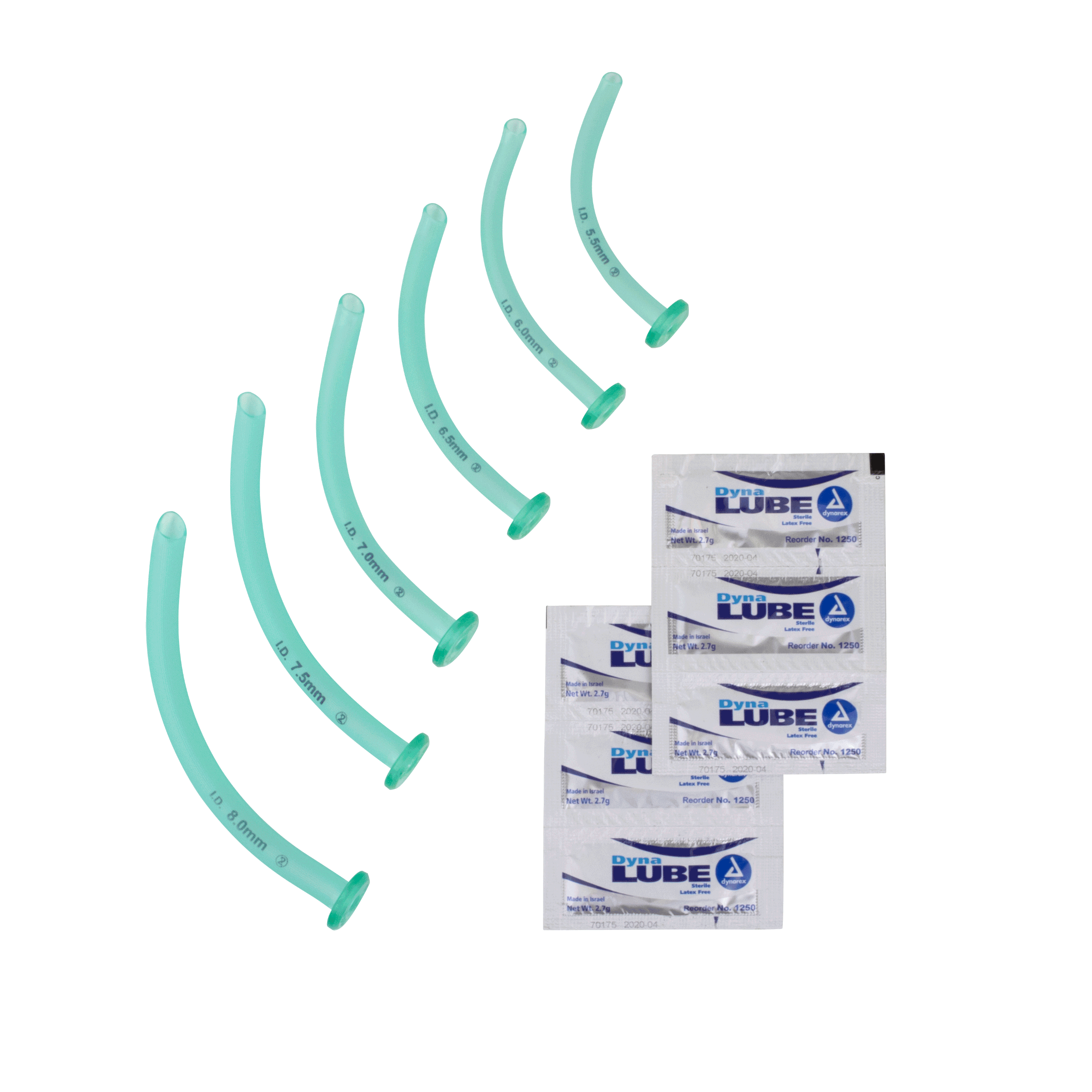 Dynarex Resp-O2 Nasopharyngeal Airway Kits