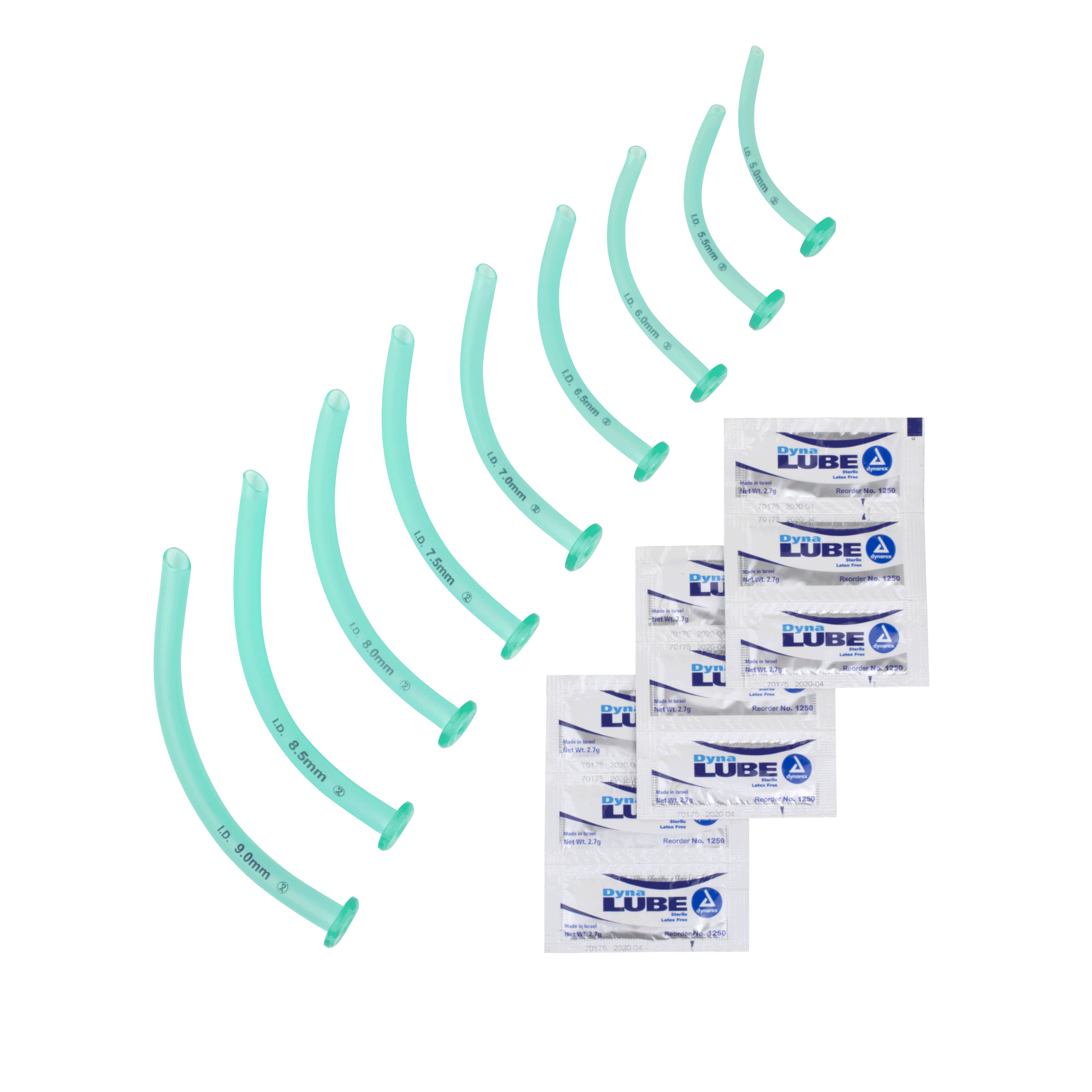 Dynarex Resp-O2 Nasopharyngeal Airway Kits