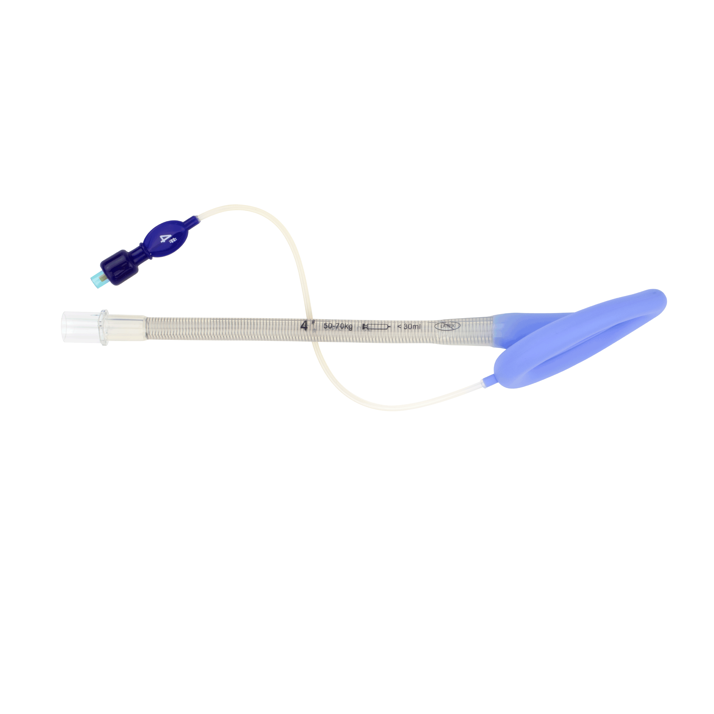 Dynarex Resp-O2 LMA (Laryngeal Mask Airway) - Silicone, Reinforced