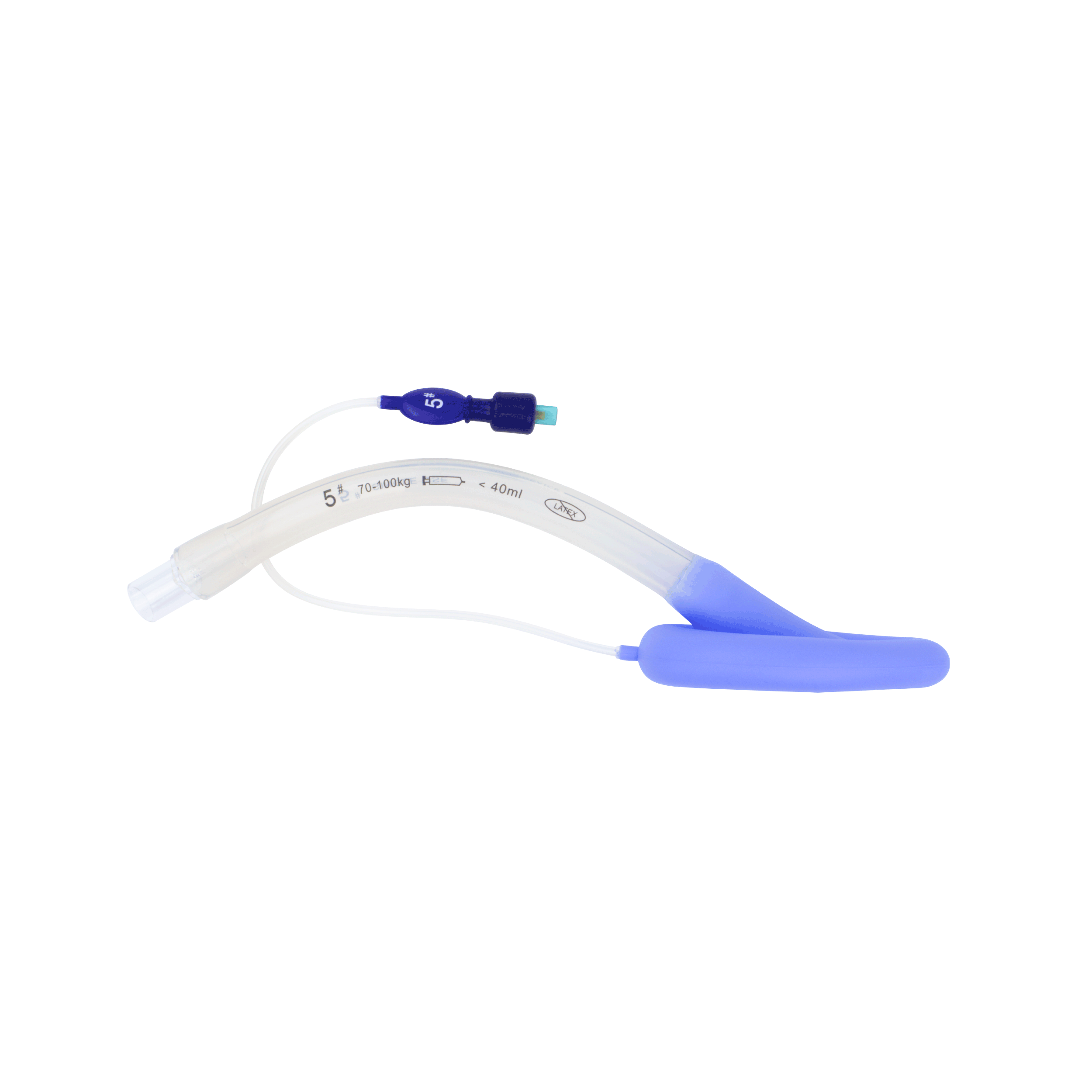 Dynarex Resp-O2 LMA (Laryngeal Mask Airway) - Silicone, Non-Reinforced