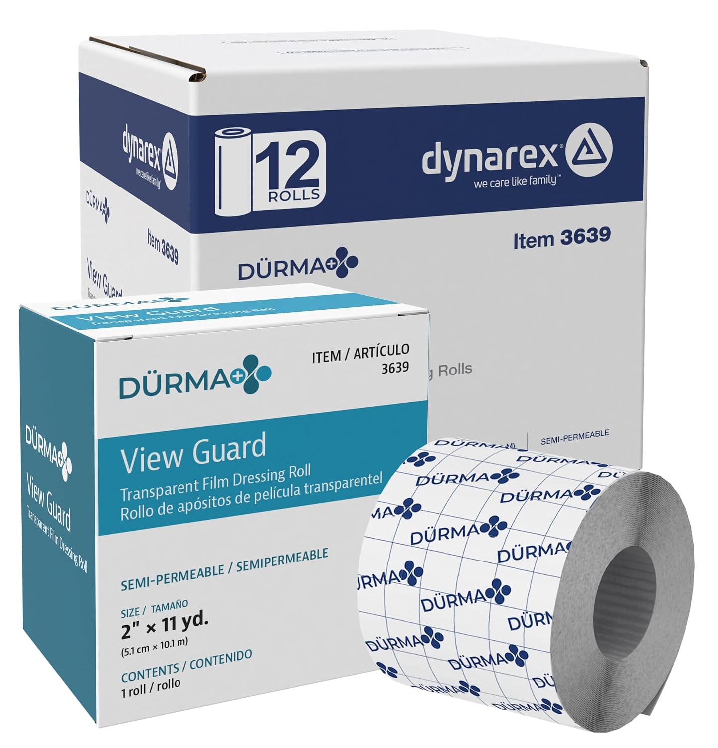 Dürma+ View Guard Transparent Film Dressing Rolls