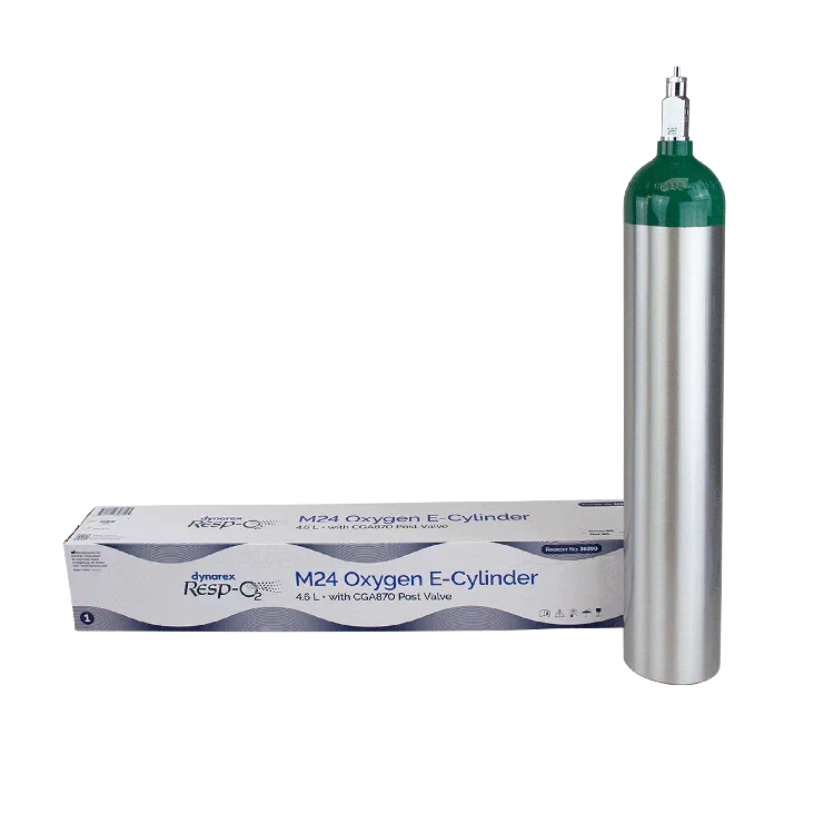 Dynarex Resp-O2 M24 - Oxygen E-Cylinder (toggle)