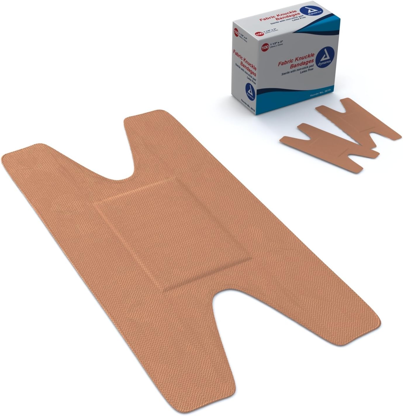 Dynarex Heavy Duty Woven Fabric Bandage - Knuckle