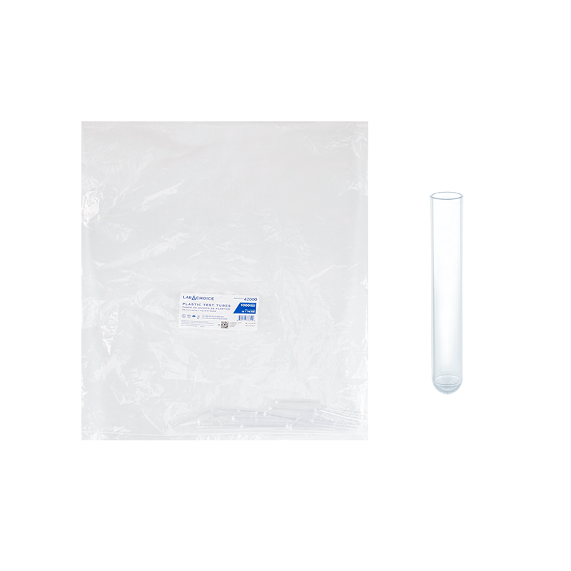 LabChoice Plastic Test Tubes