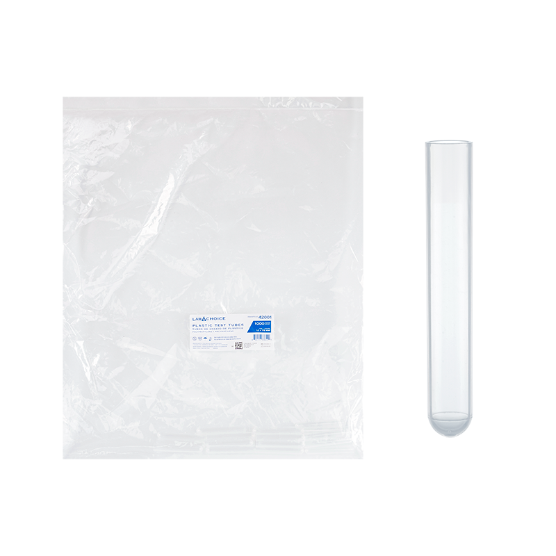 LabChoice Plastic Test Tubes