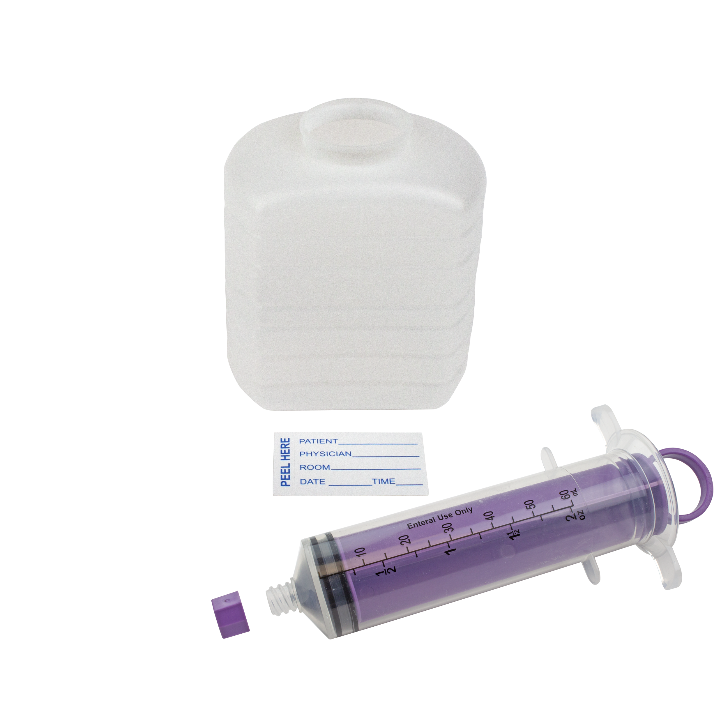 Dynarex Enteral Feeding Syringe IV Pole Kits provide a complete, convenient solution for enteral feeding procedures