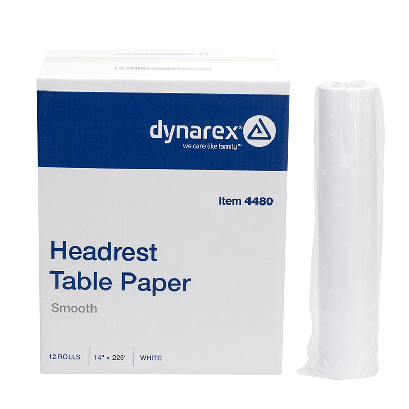 Dynarex Headrest Table Paper Smooth