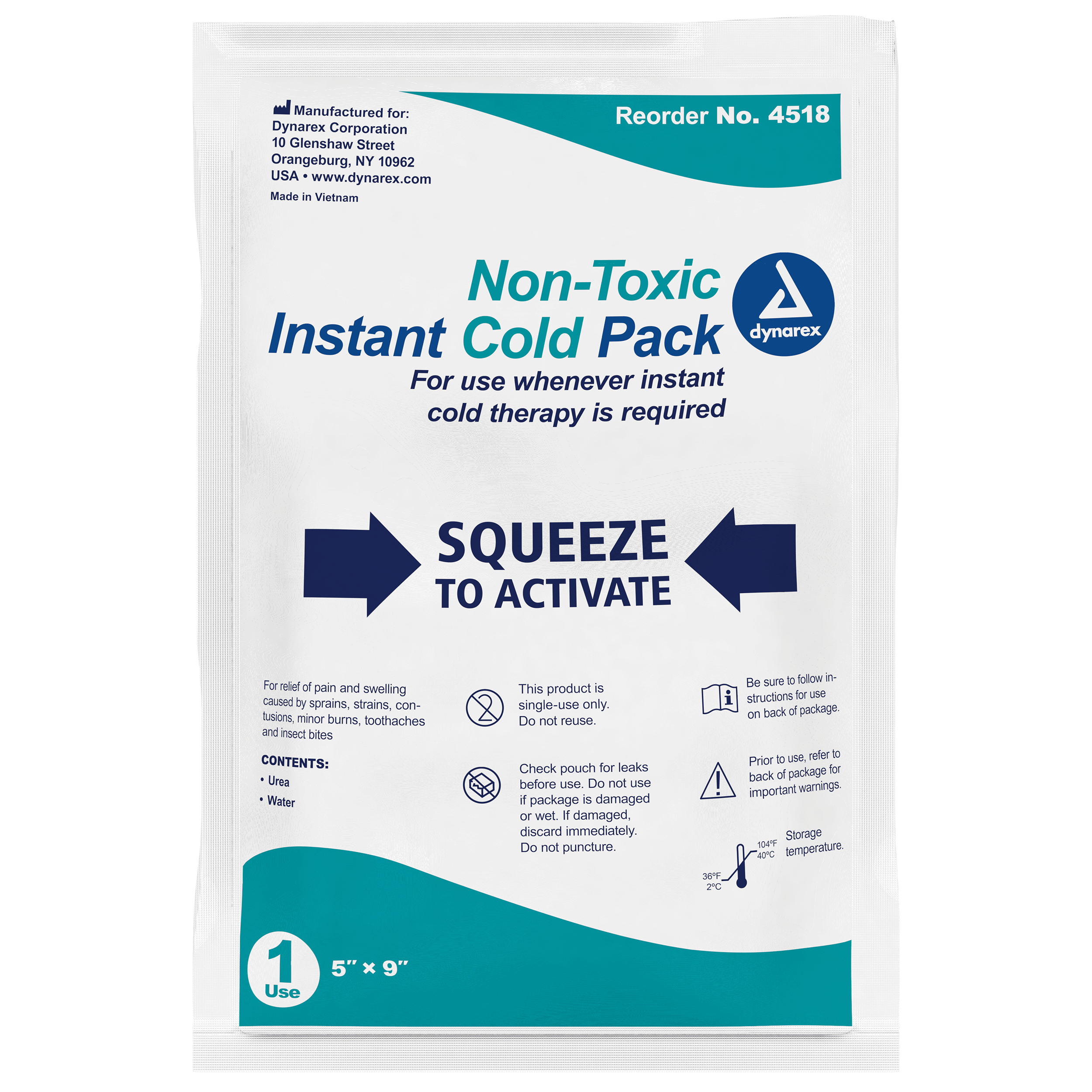 Dynarex Instant Hot and Cold Packs