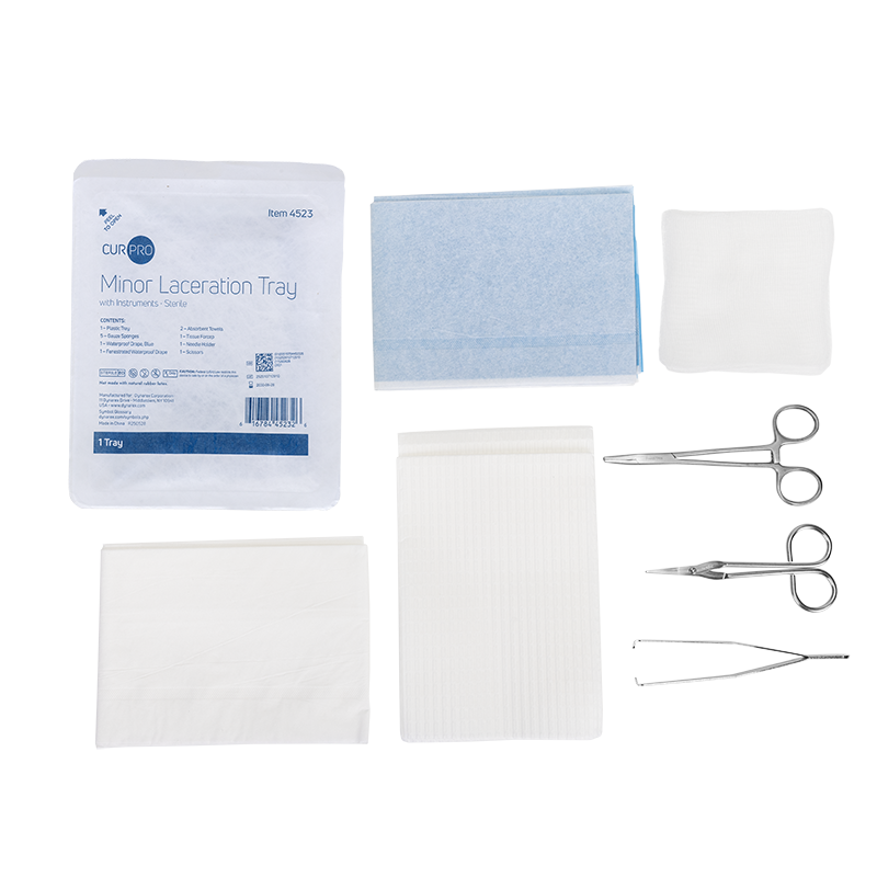Dynarex Minor Laceration Trays