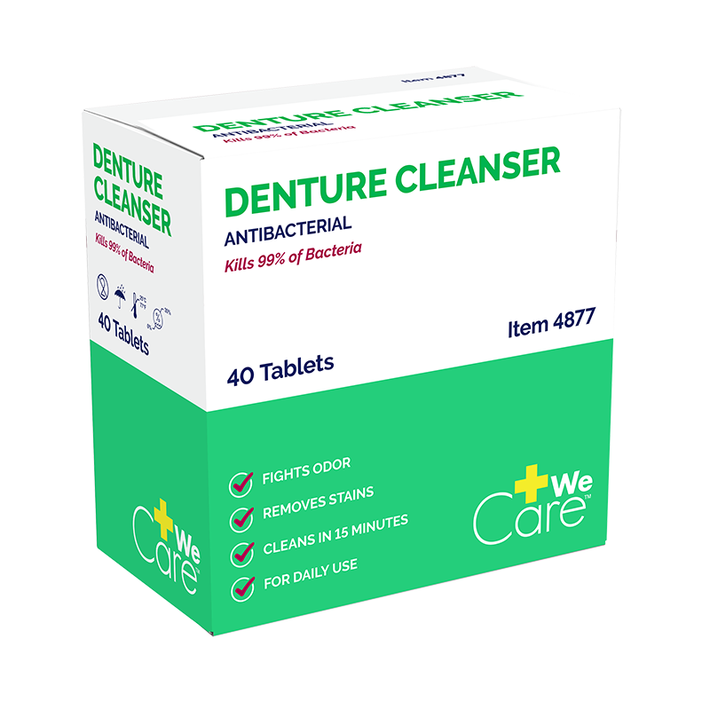 WeCare Denture Cleanser Tablets