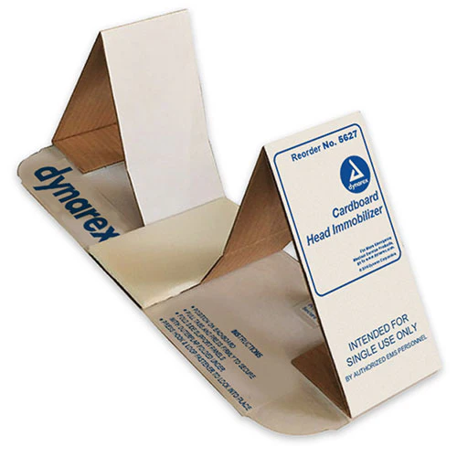 Code Blue Care Cardboard Head Immobilizer