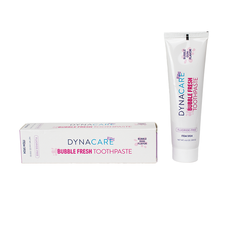 Dynarex Bubble Fresh Toothpaste Fluoride-Free