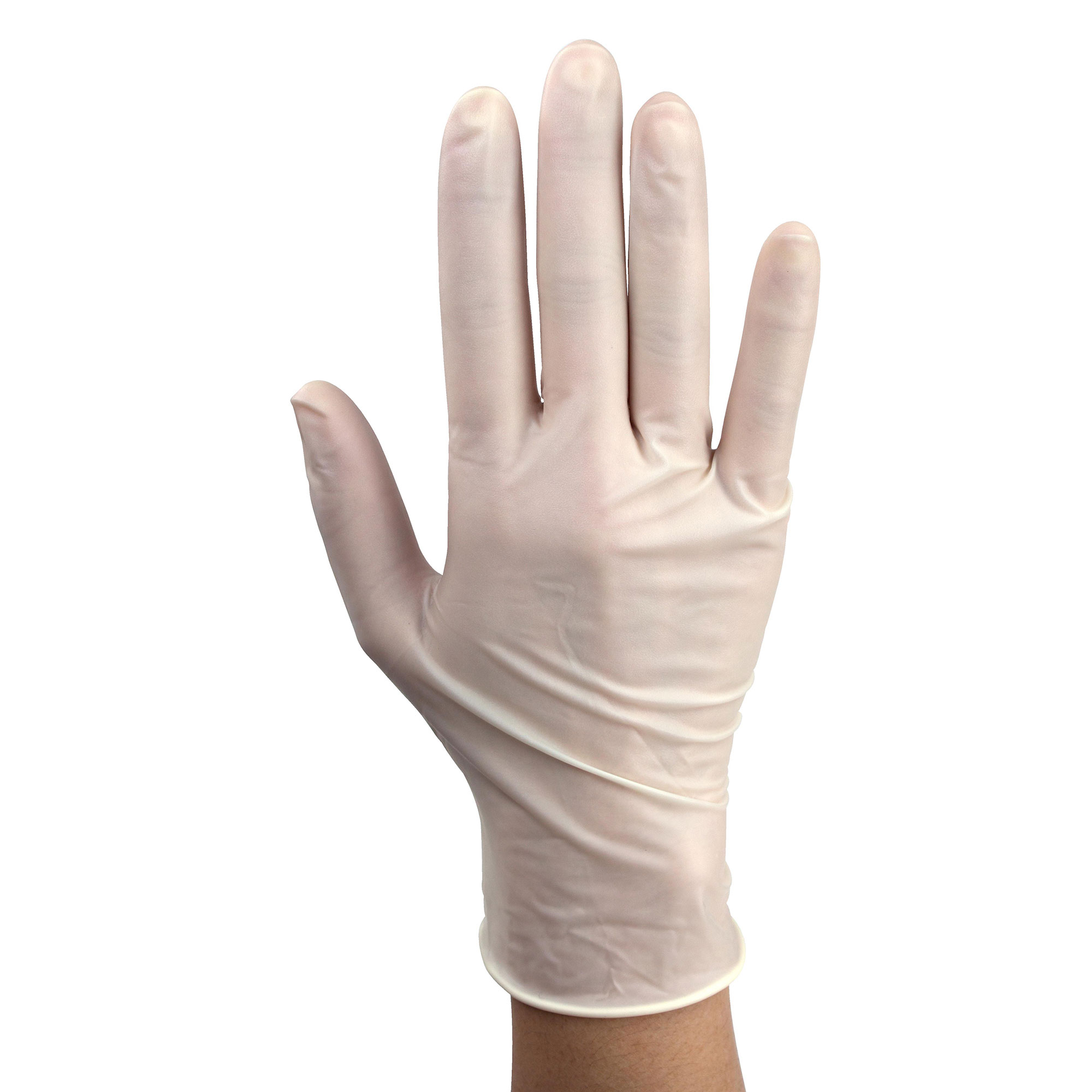 Dynarex AccuTouch Latex Exam Gloves, X-Small, Powder-Free