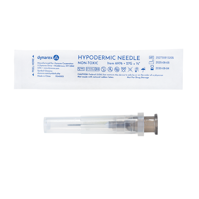 Dynarex Hypodermic Needle - Non-Toxic