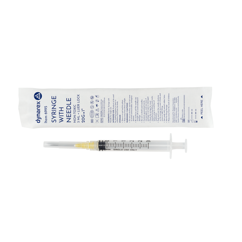 Dynarex Syringes with Needles