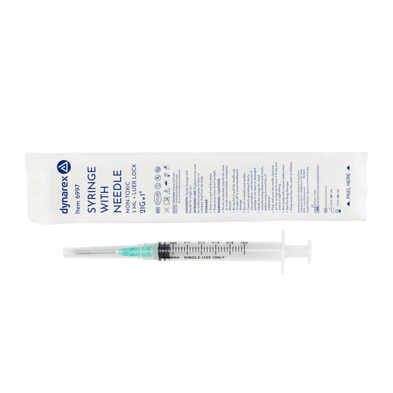 Dynarex Syringes with Needles