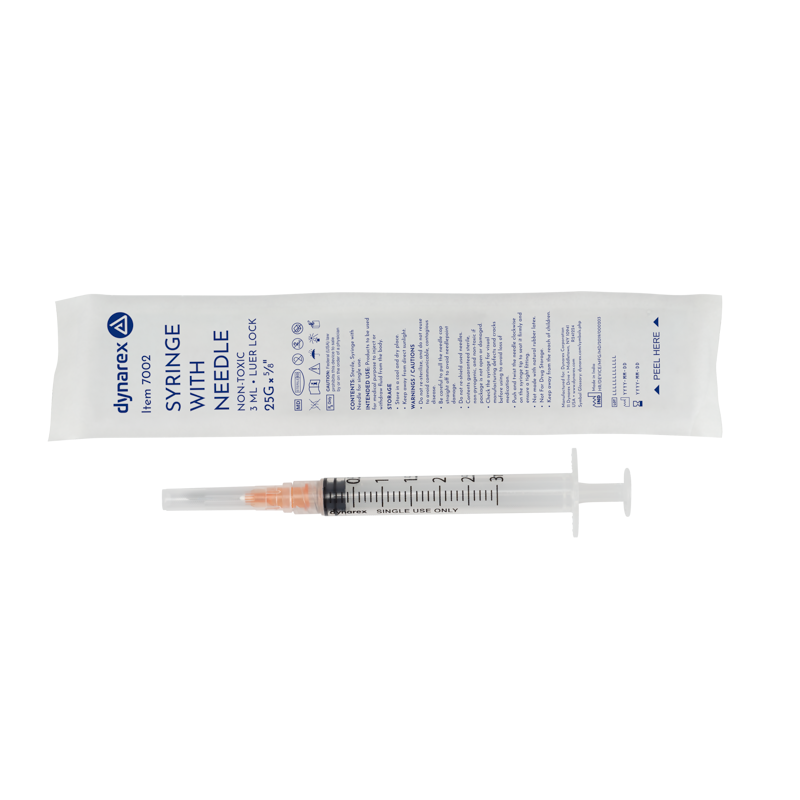Dynarex Syringes with Needles