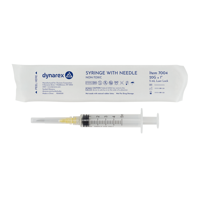 Dynarex Syringes with Needles