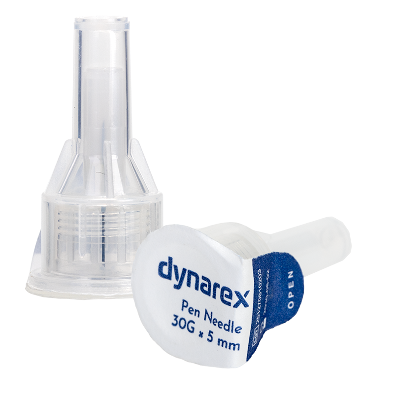 Dynarex Pen Needles are sterile, hollow needles specifically designed to easily deliver injectable medications