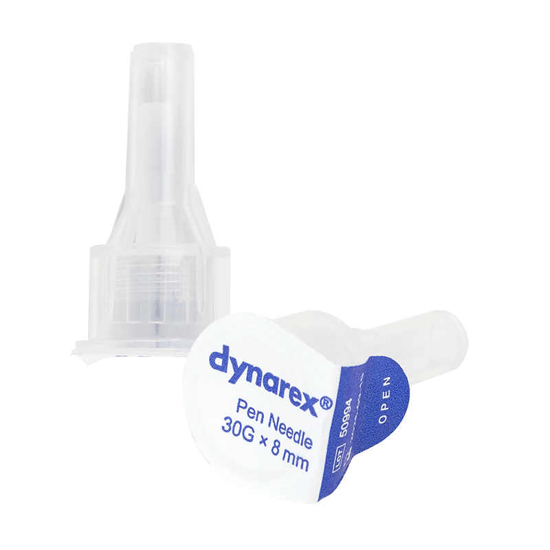 Dynarex Pen Needles are sterile, hollow needles specifically designed to easily deliver injectable medications