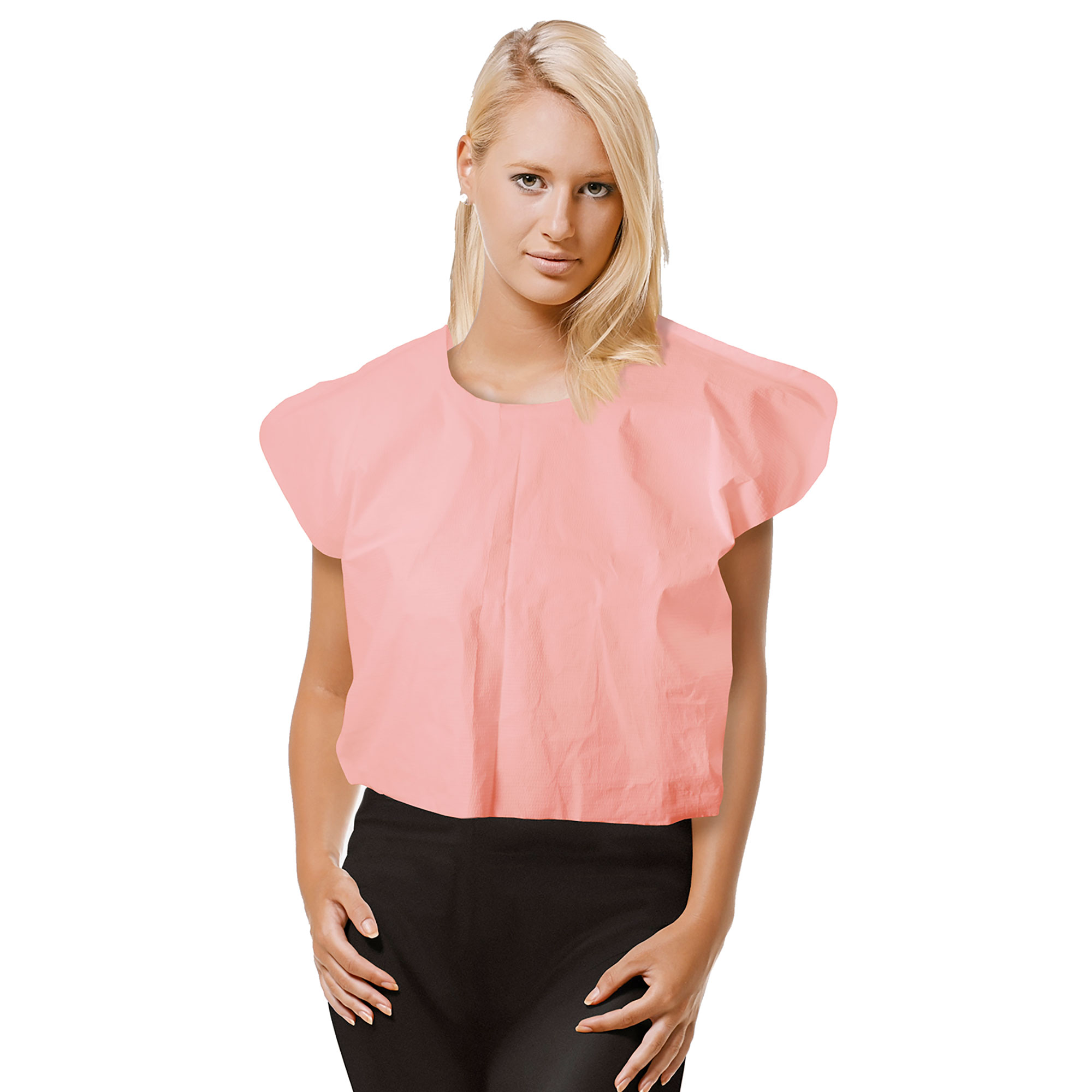 Dynarex Exam Capes are disposable tops designed to provide patients with personal privacy and comfort during exams