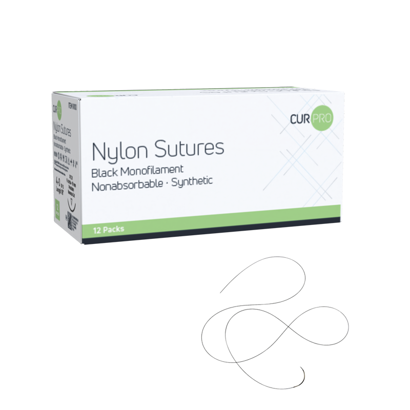 Dynarex Nylon Sutures-Non Absorbable - Synthetic