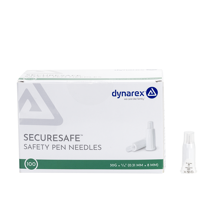 Dynarex SecureSafe Safety Pen Needles