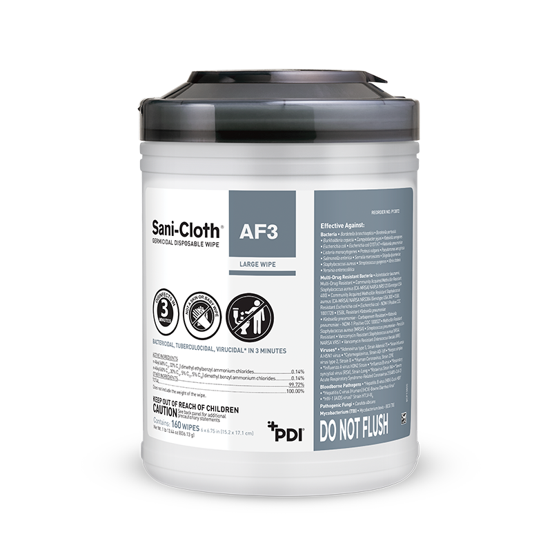 Dynarex Sani-Cloth AF3 Germicidal Wipe (alcohol free)