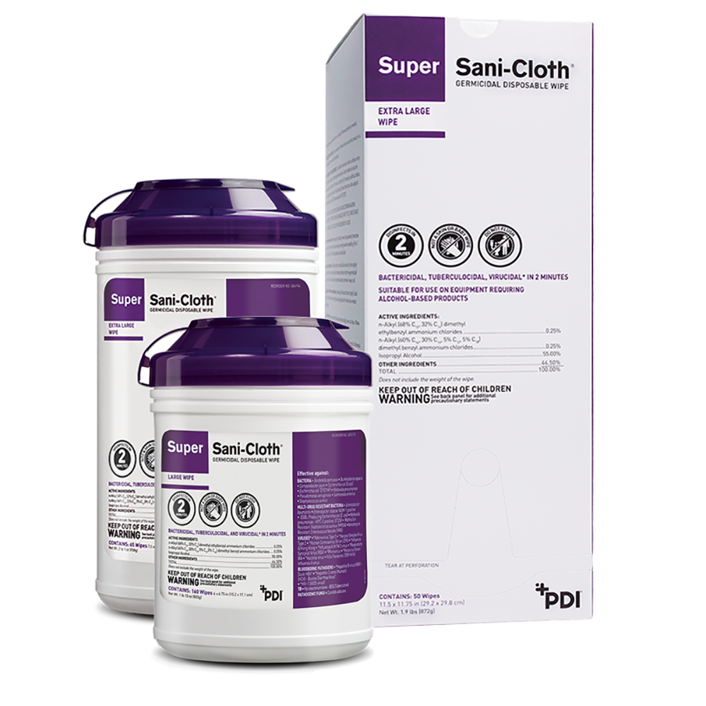 number one disinfecting wipe in healthcare