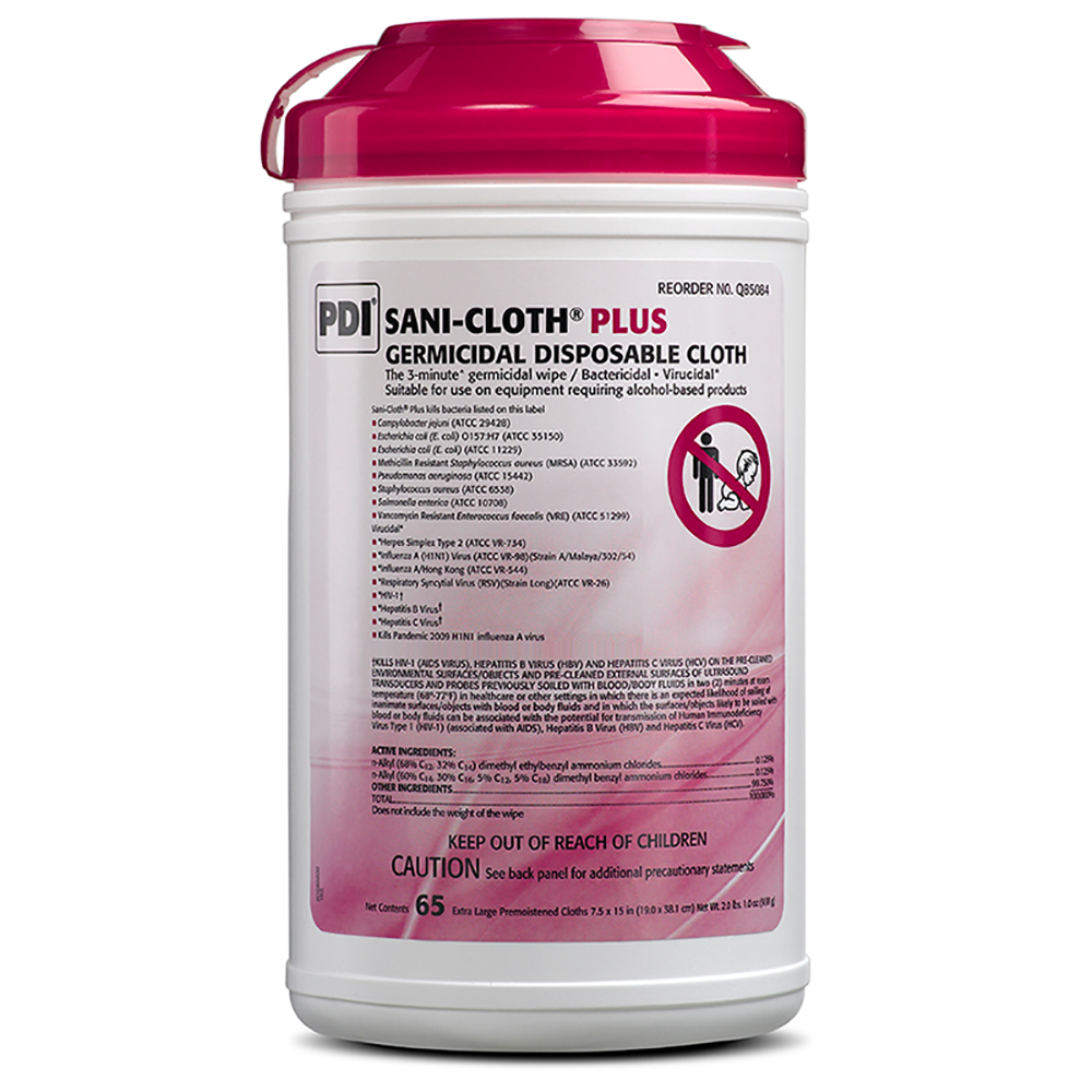 Effective against 16 microorganisms in 3 minutes