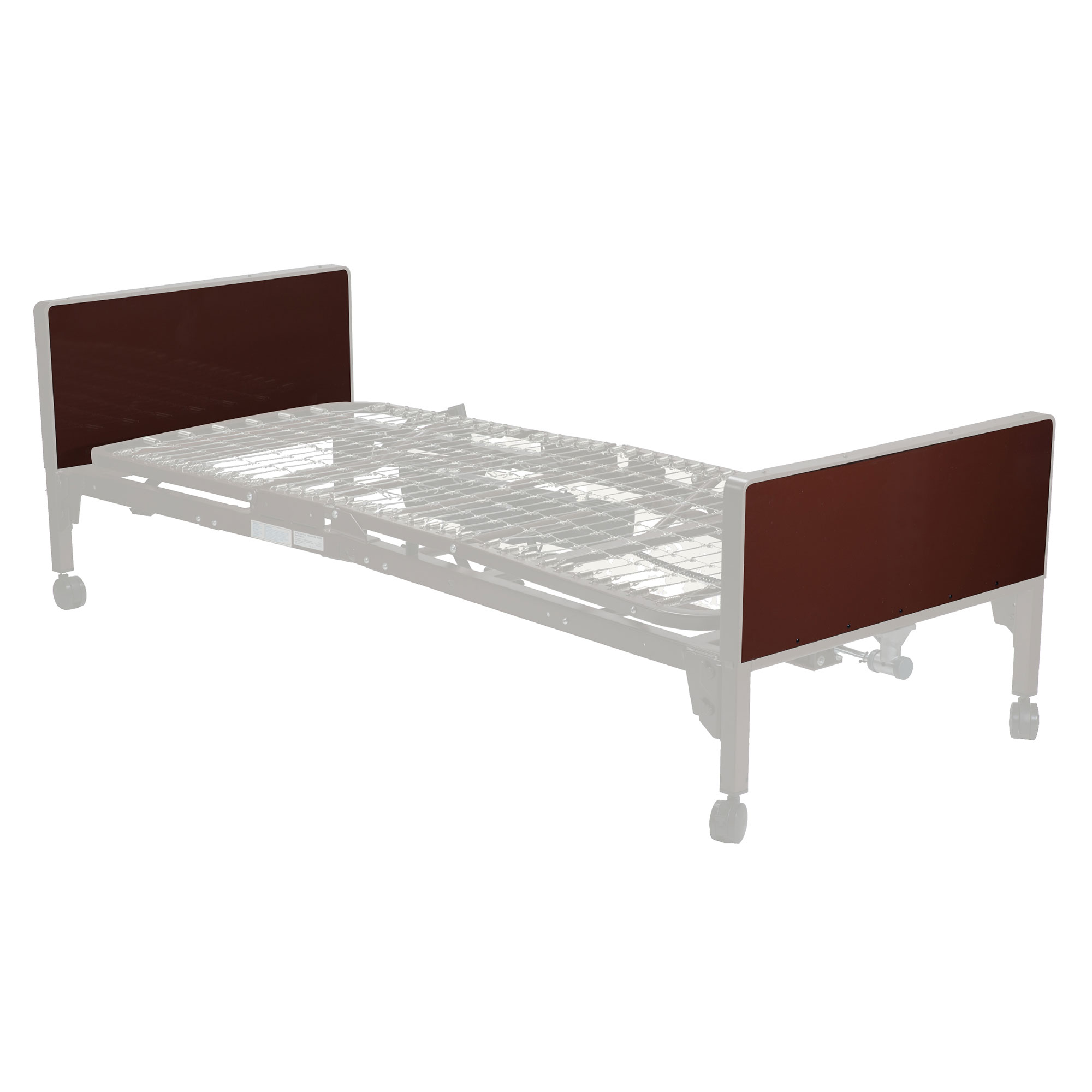 Dynarex Bari+Max Homcare Headboard Insert (Wood), Mahagony