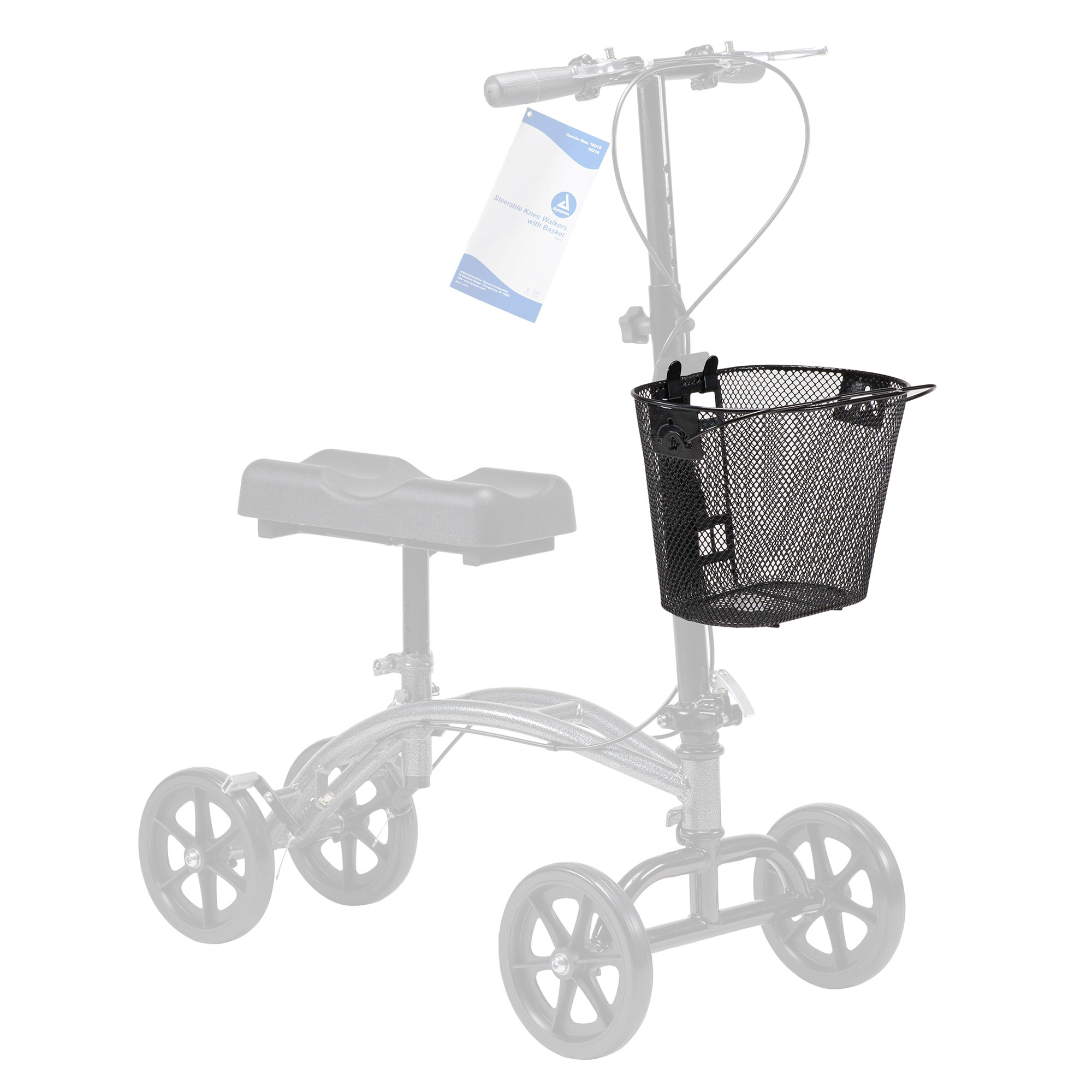 Dynarex Bari+Max Knee Walker Basket