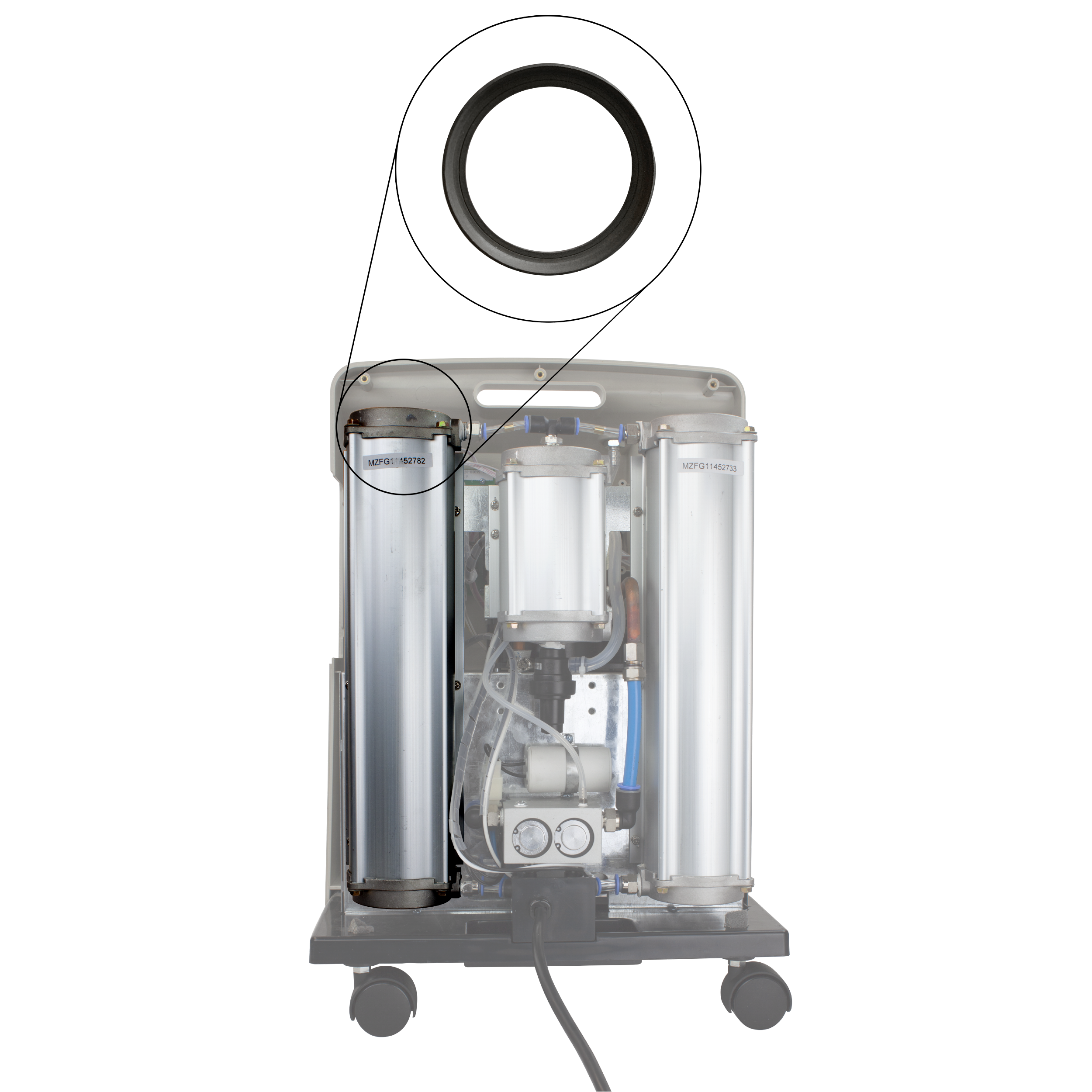 Dynarex Resp-O2 5L Concentrator Compressor Cap Seal