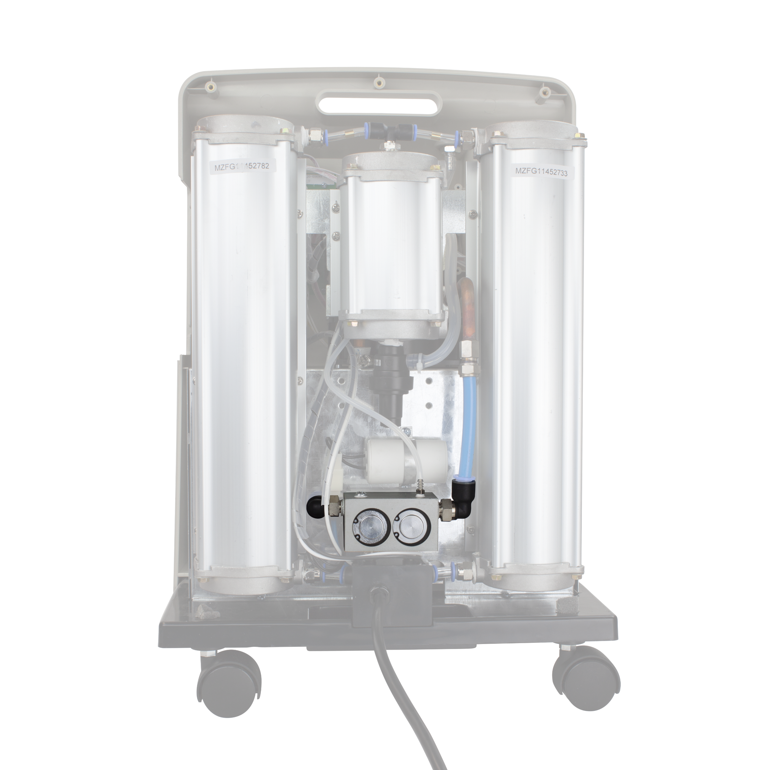 Dynarex Resp-O2 5L Concentrator Electronic Valve, Silver