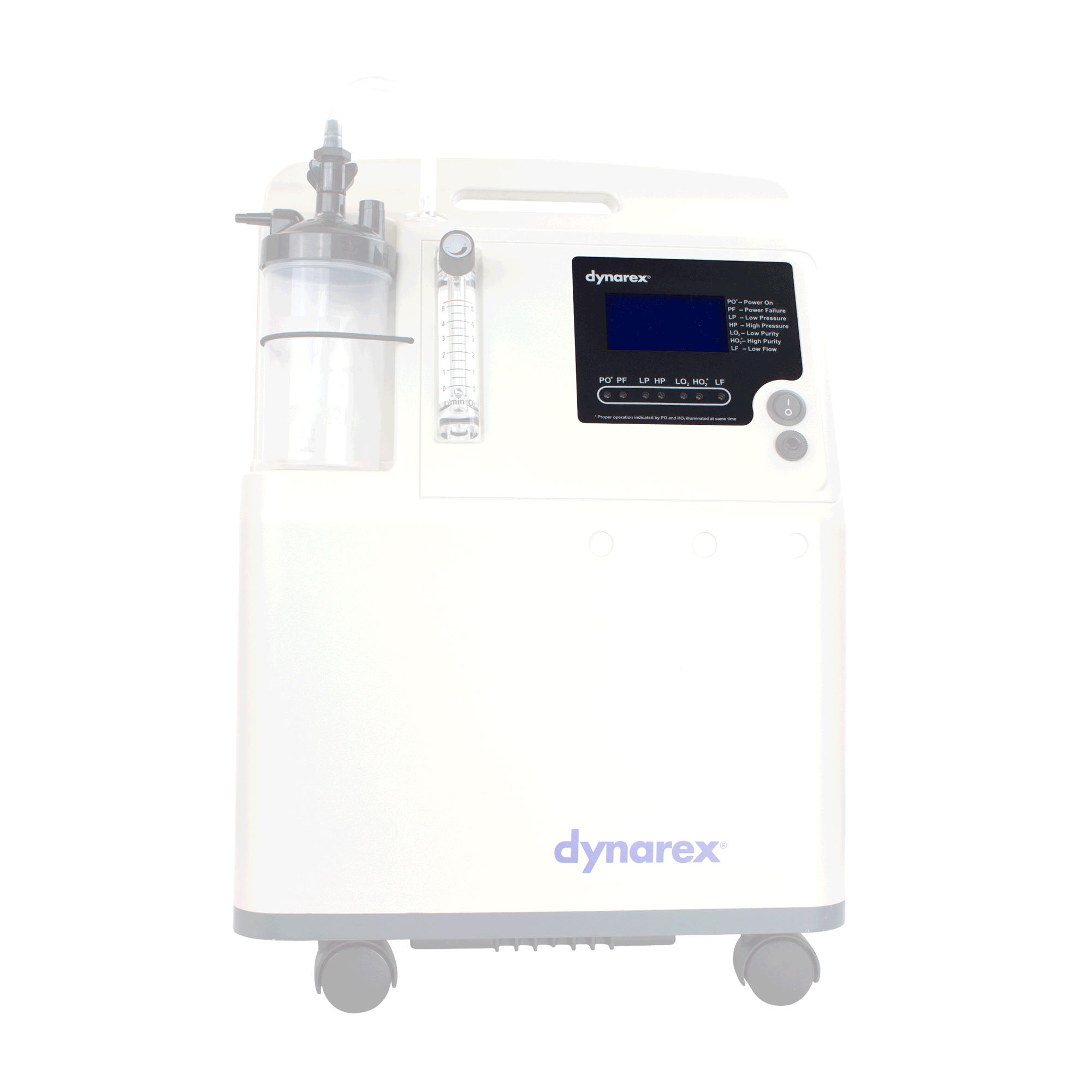 Dynarex Resp-O2 5L Concentrator Liquid Crystal Display