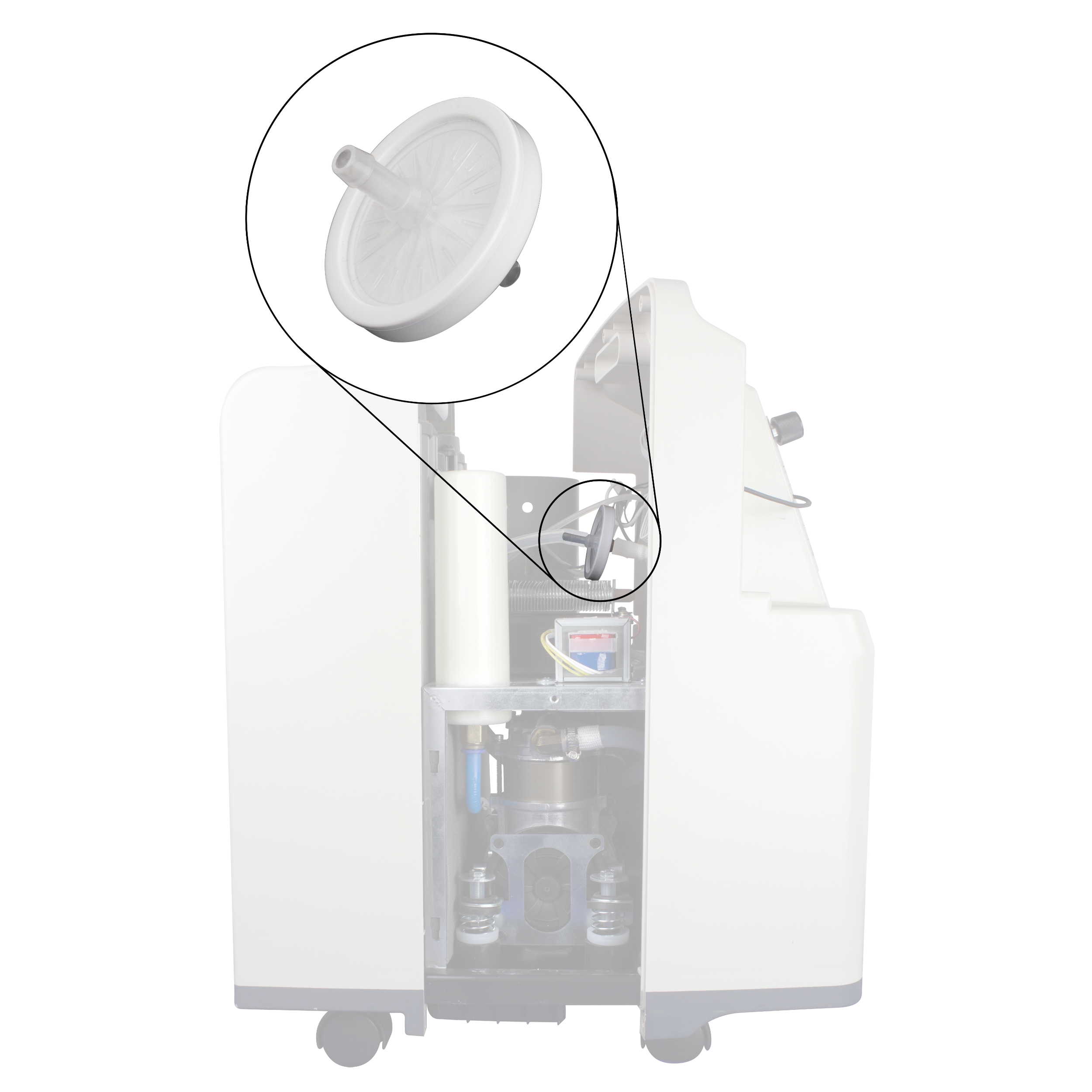 Dynarex Resp-O2 5L Concentrator Bacterial Filter
