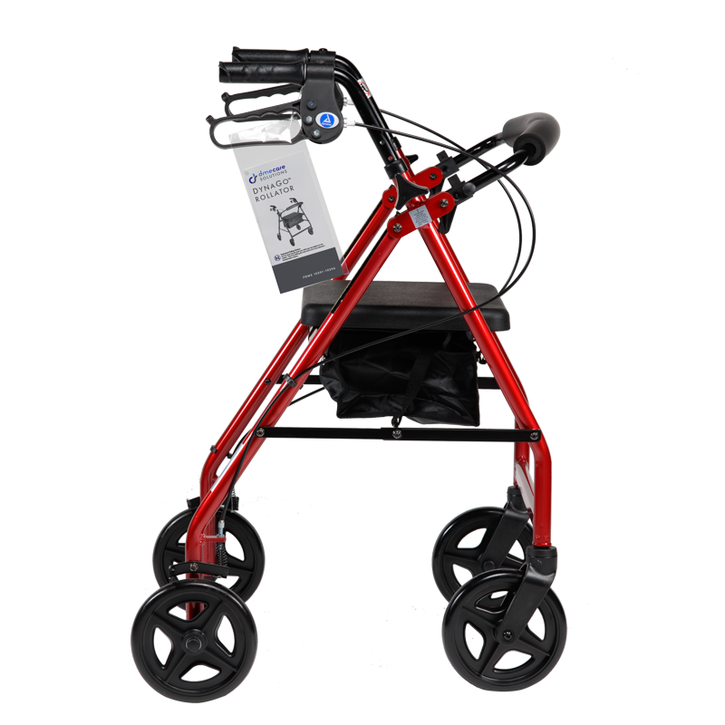 Dynarex Bari+Max Rollator Hand Brake System, Silver