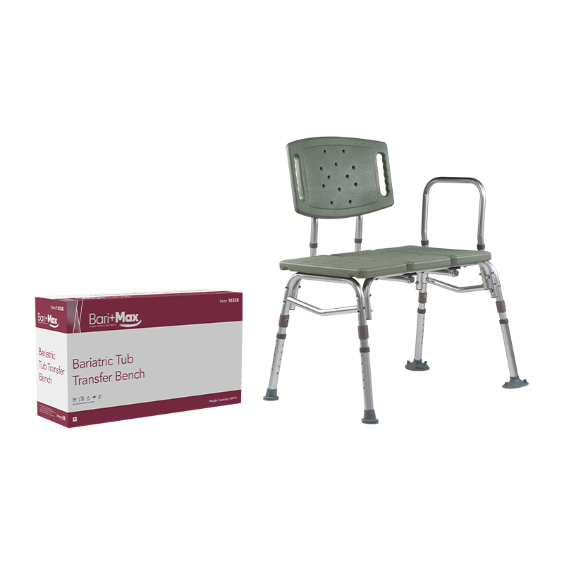 Dynarex Bari+Max 10328 Tub Transfer Bench Rubber Tip