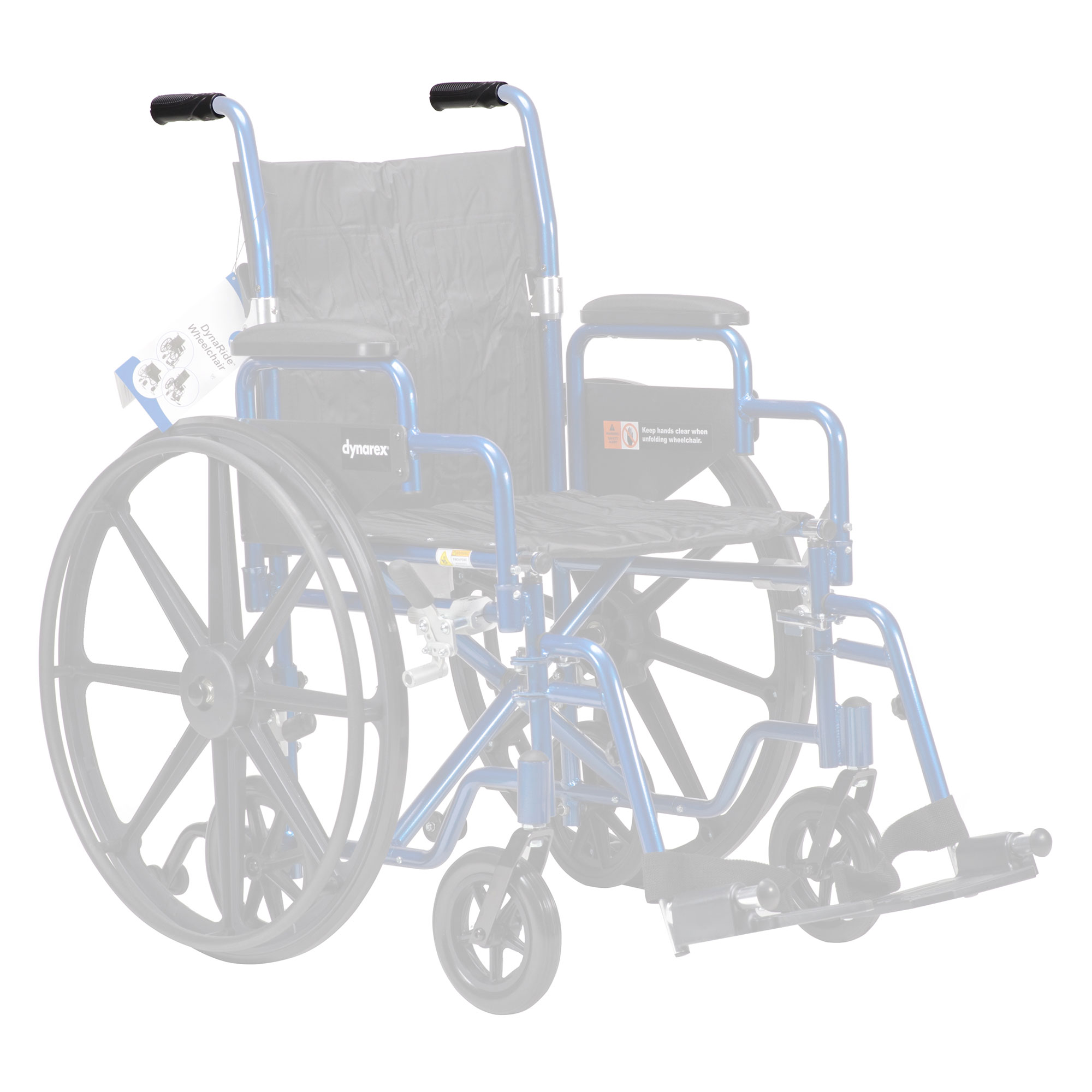 Dynarex Bari+Max DynaRide Wheelchair Hand Grip (Pair)