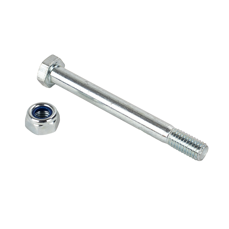 Dynarex Bari+Max DynaRide S1 Wheelchair Caster Axle and Nut, Silver