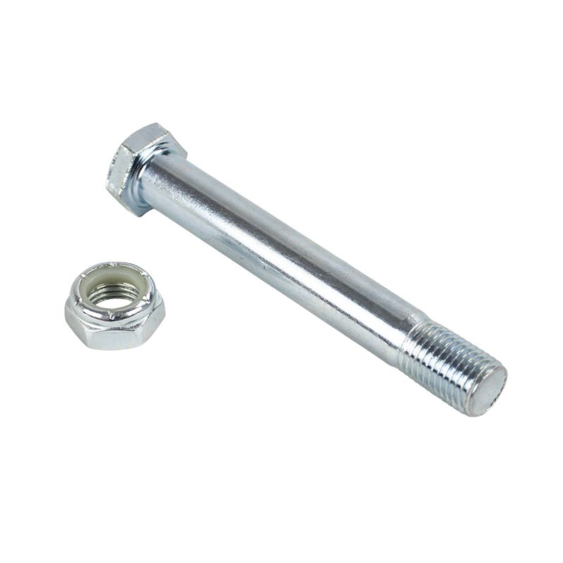Dynarex Bari+Max DynaRide S2 S3 Wheelchair Caster Axle and Nut, Silver